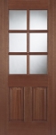 Wellington External Hardwood Door (unglazed)